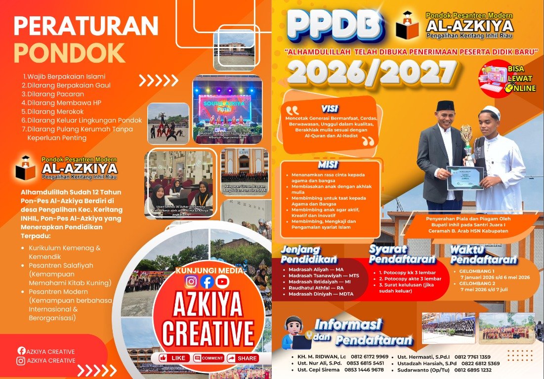 PENDAFATARAN SANTRI BARU 2026-2027