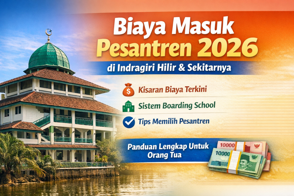 Biaya pesantren 2026 di Indragiri Hilir