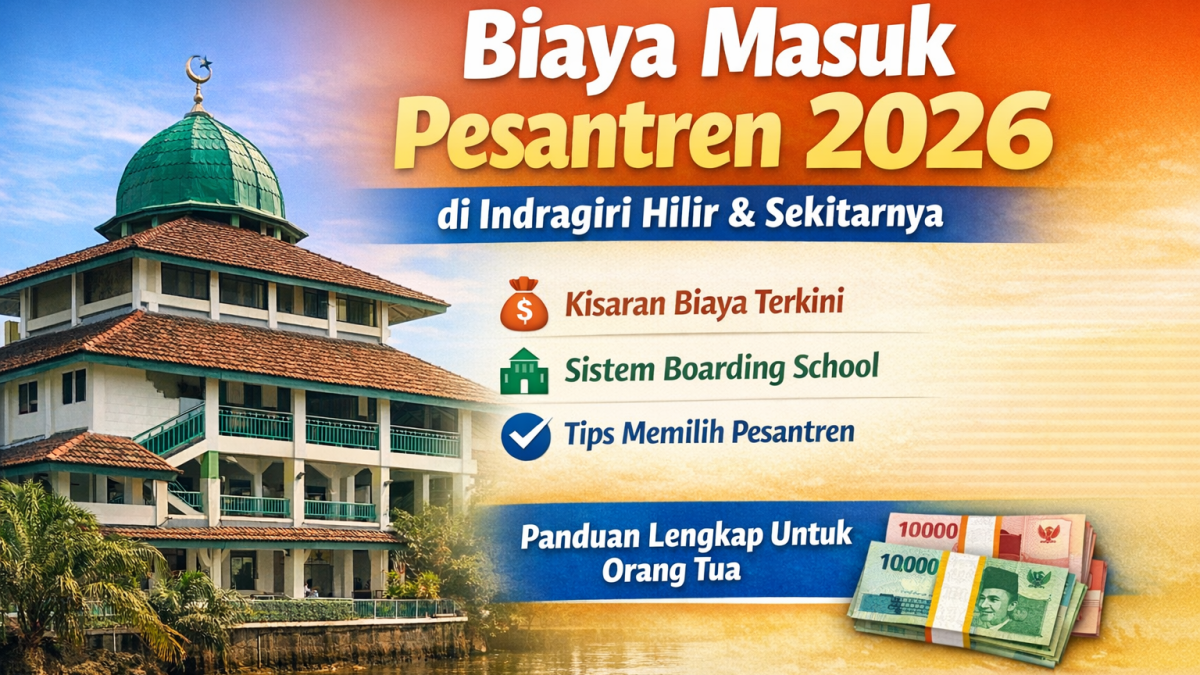 Biaya pesantren 2026 di Indragiri Hilir