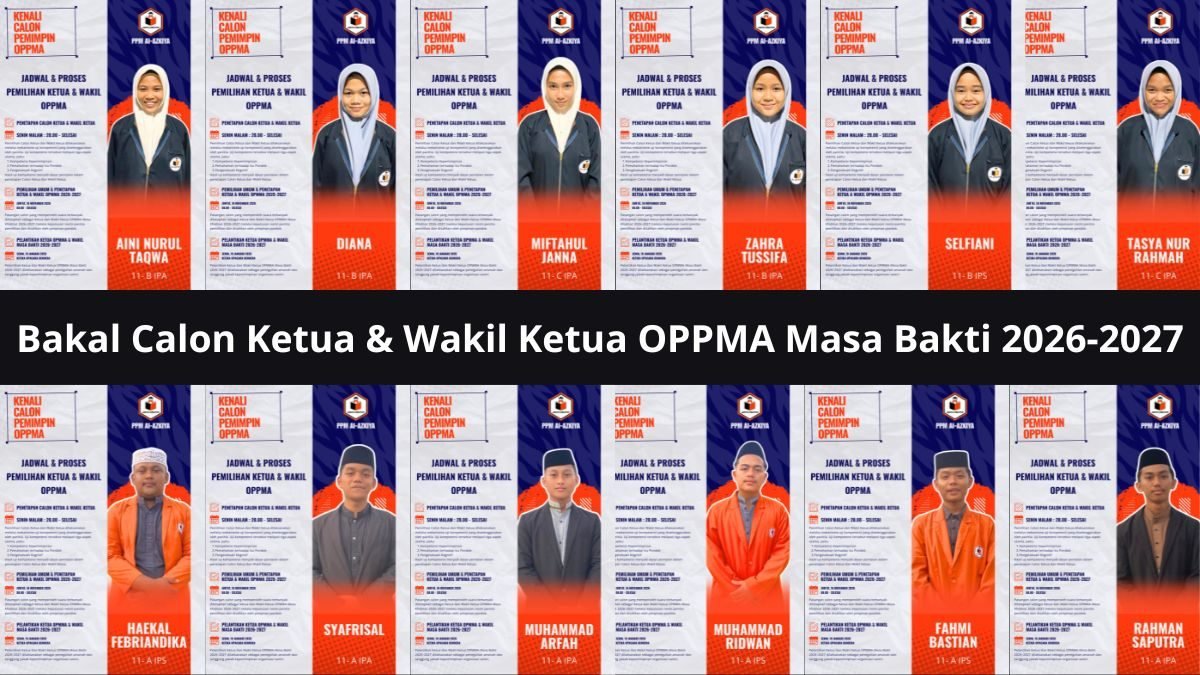 bakal calon ketua dan wakil ketua oppma 2026-2027